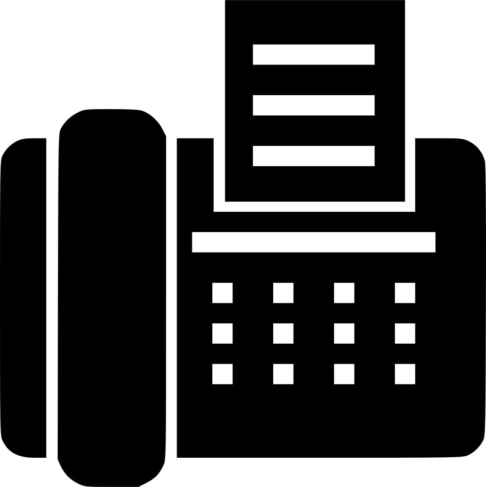 Fax Machine Icon at Vectorified.com | Collection of Fax Machine Icon ...