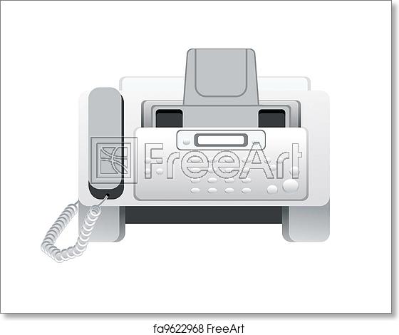 560x470 Free Art Print Of Abstract Fax Machine Icon Abstract Fax Machine