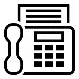 256x256 Iconexperience I Collection Fax Machine Icon