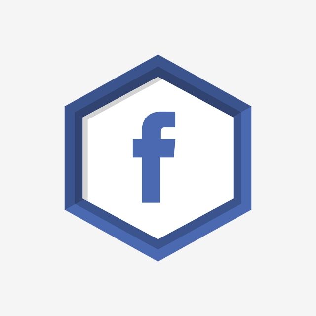 640x640 Facebook Logo Icon, Diamond, Blue, Facebook Logo Png And Vector