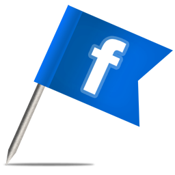 256x256 Facebook, Flag Icon