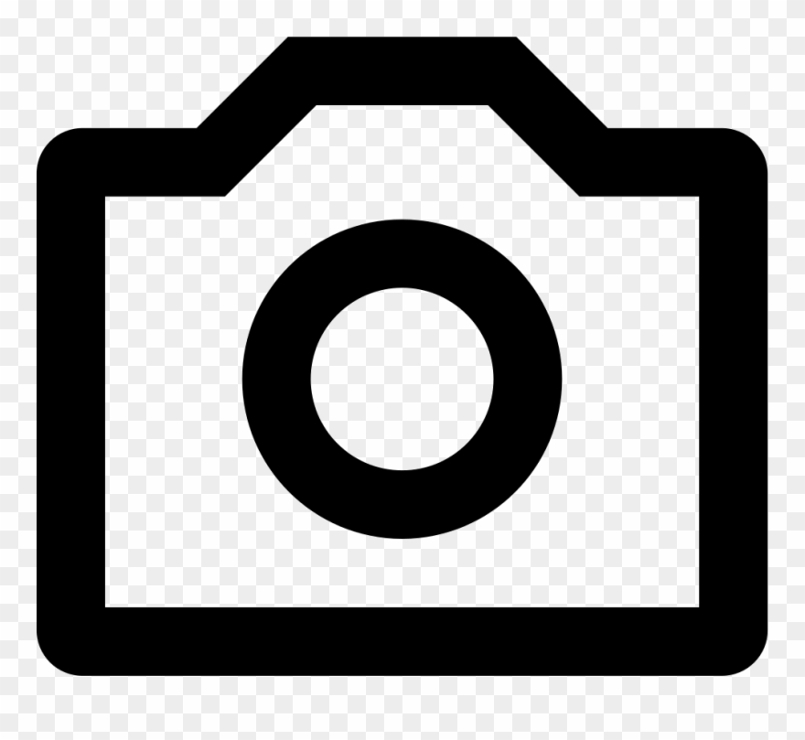 880x809 Photo Camera Outlined Interface Symbol Comments