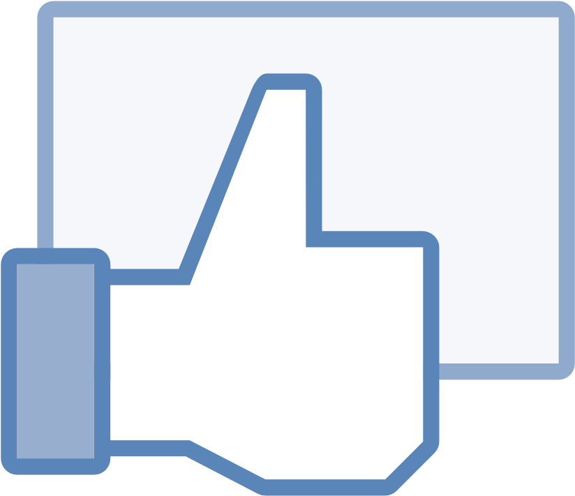 824x711 Facebook Like Icon Png Transparent Image Free Stock