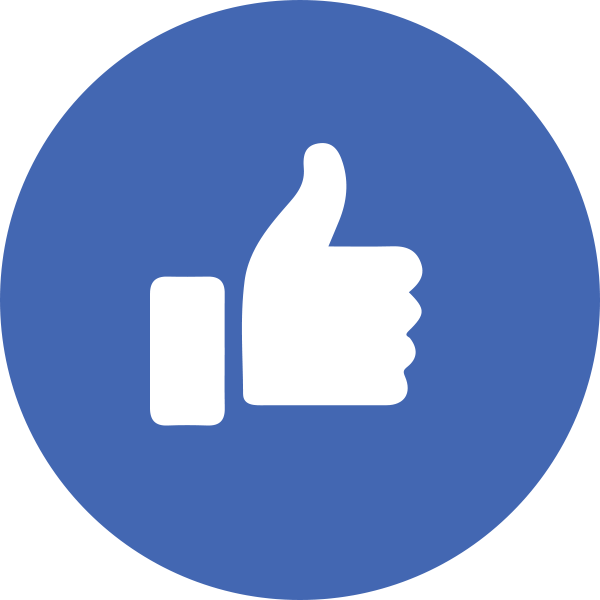 600x600 Facebook Like Button Png Clipart Images Gallery For Free Download