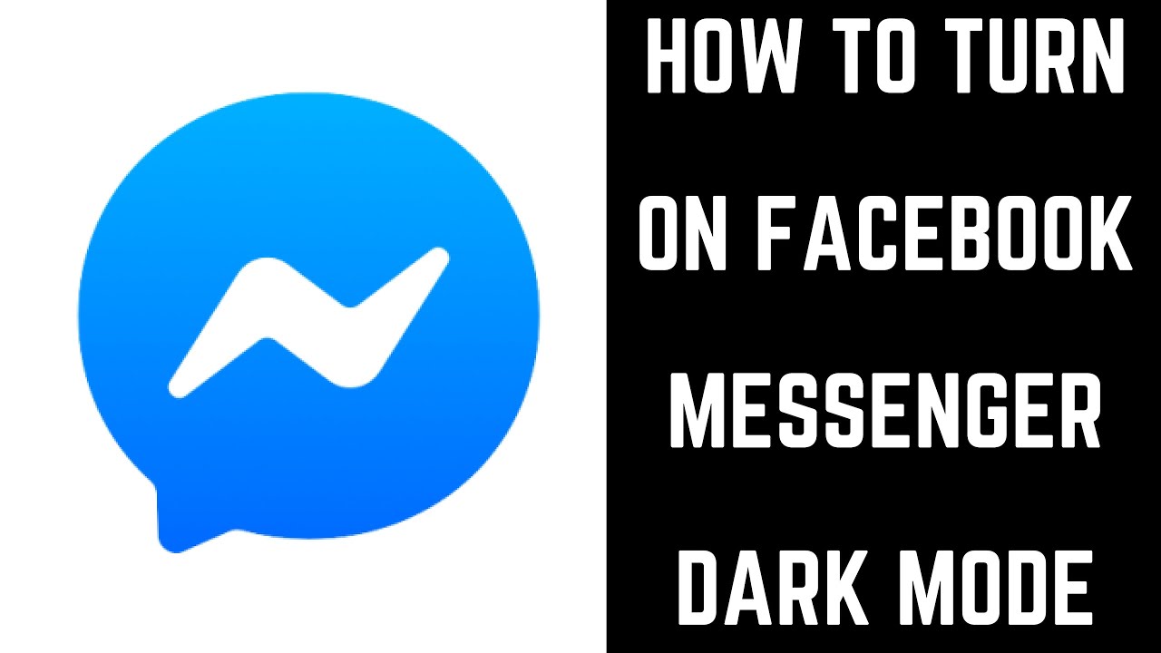 How To Turn On Facebook Messenger Dark Mode 1280x720 How To Turn On Facebook Messenger Dark Mode