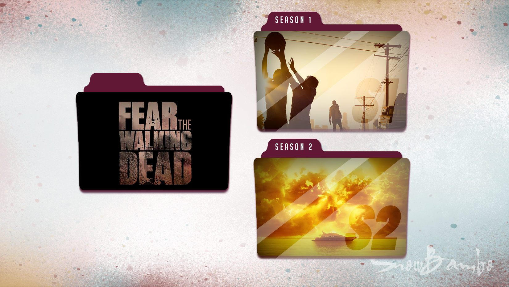 1650x929 Fear The Walking Dead Icon Folders