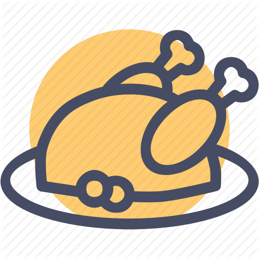 512x512 Cranberries, Dinner, Feast, Meat, Thanksgiving, Turkey Icon