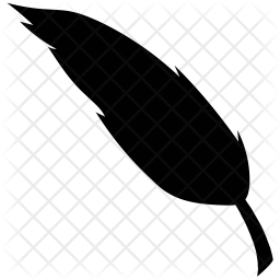 256x256 Quill Icon Of Glyph Style