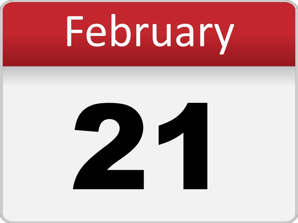 960x720 February Calendar Icon Springhill Baptist Church