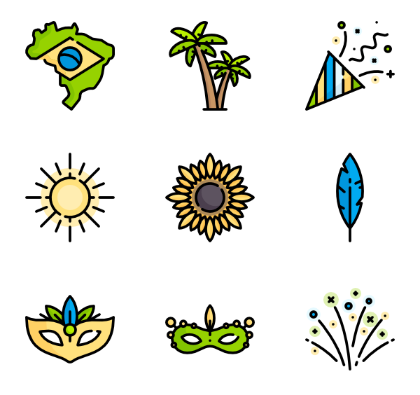 600x564 February Icon Packs