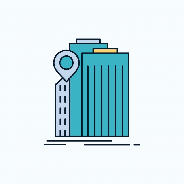 640x640 Bank Banking Building Federal Government Flat Icon Green