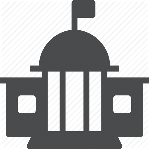 512x512 Building, Federal, Government, House, Office, White Icon