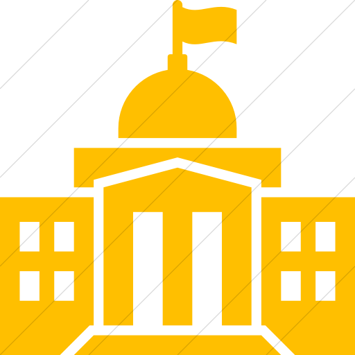 512x512 Iconsetc Simple Yellow Iconathon Federal Government Icon