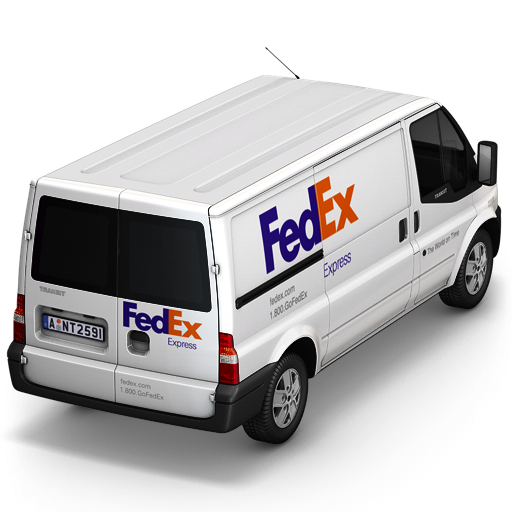 512x512 Back, Fedex Icon