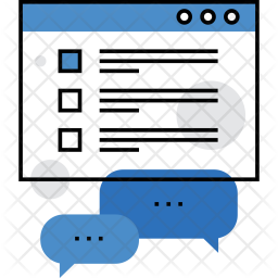 256x256 Feedback Form Icon Of Colored Outline Style
