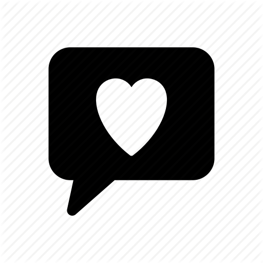 512x512 Comment, Favorite, Feedback, Heart, Love, Opinion, Talk Icon