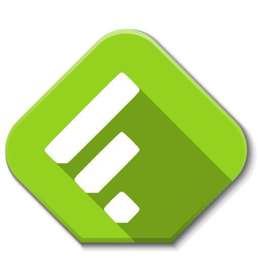 512x512 Apps Feedly B Icon Flatwoken Iconset Alecive