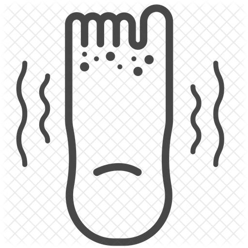 512x512 Athletes Feet Icon Of Line Style