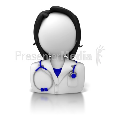 400x400 Female Doctor Or Nurse Icon