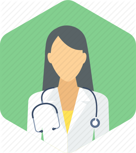 455x512 Doctor, Female, Gynecologist, Lady, Practitioner, Stethoscope