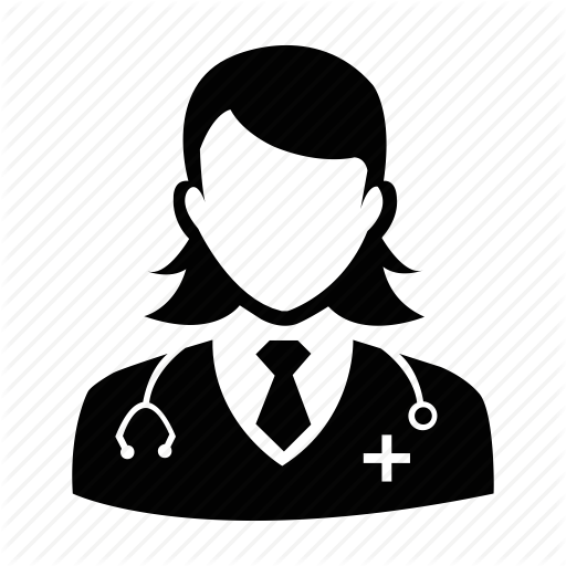 512x512 Doctor, Female, Person, Profile, User, Women, Worker Icon
