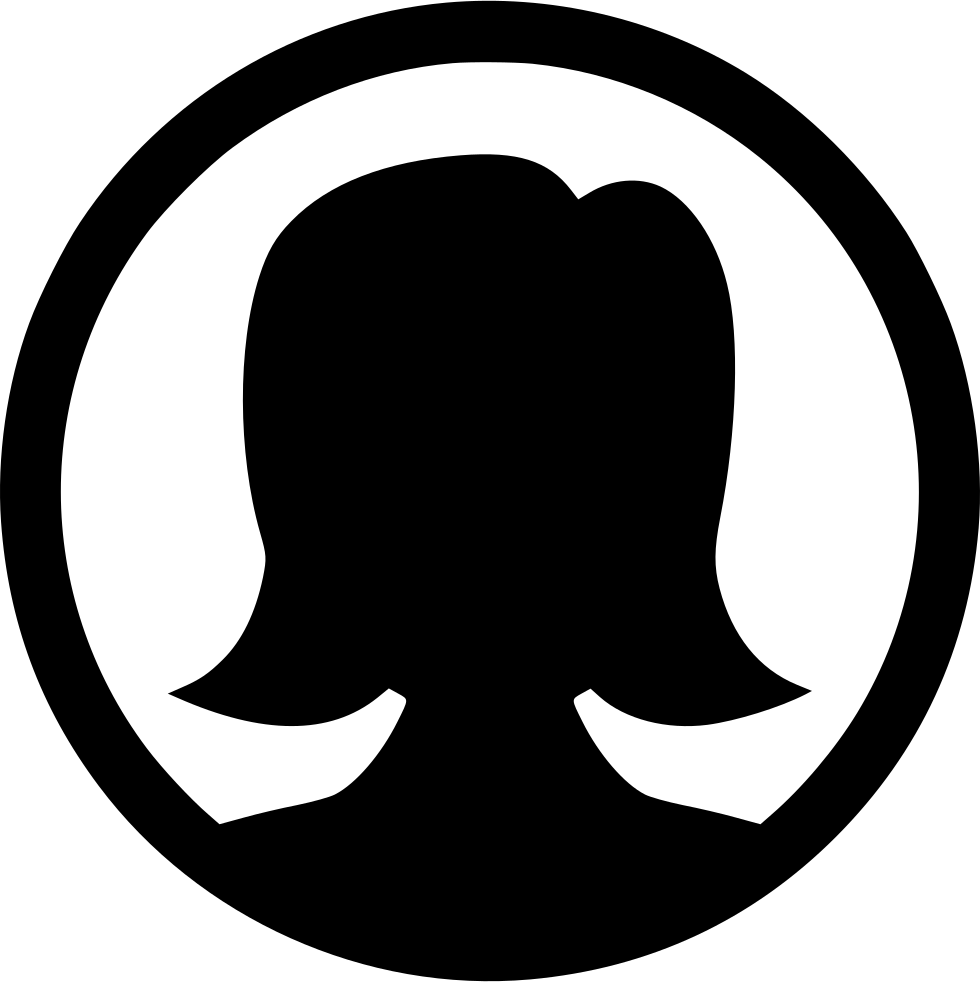 980x982 Female Shadow Circle Png Icon Free Download