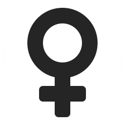 256x256 Symbol Female Icon Iconexperience