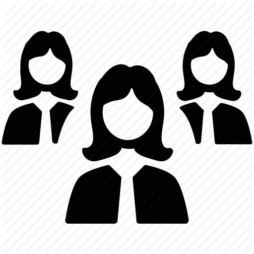 512x512 Employees, Female Persons, Group, People, Staff, Team, Users