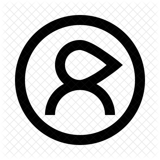 512x512 Female Profile Icon Of Line Style