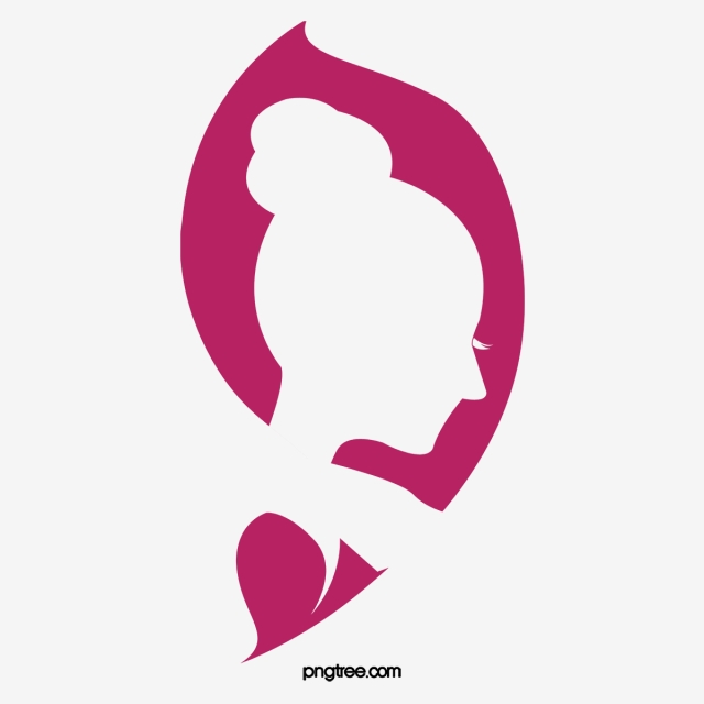 640x640 Female Silhouette Logo, Flag Icon, Creative Design, Logo Design