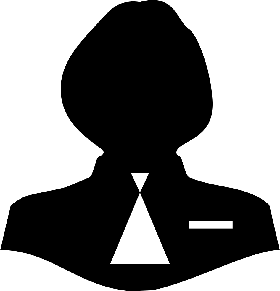 946x980 Woman Female Silhouette With Male Tie Png Icon Free Download
