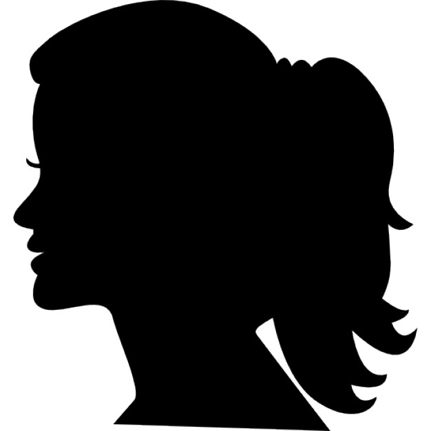 626x626 Woman Silhouette Icon