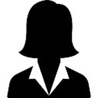 338x338 Business Woman Face Silhouette Png