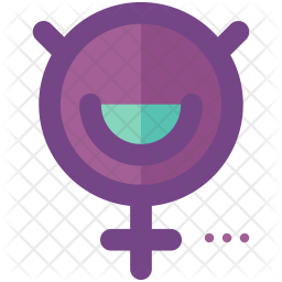 Female Symbol Icon Of Colored Outline Style 256x256 Female Symbol Icon Of Colored Outline Style