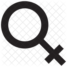 Female Symbol Icon Of Glyph Style 256x256 Female Symbol Icon Of Glyph Style