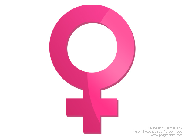 Female Symbols Icon 610x458 Female Symbols Icon