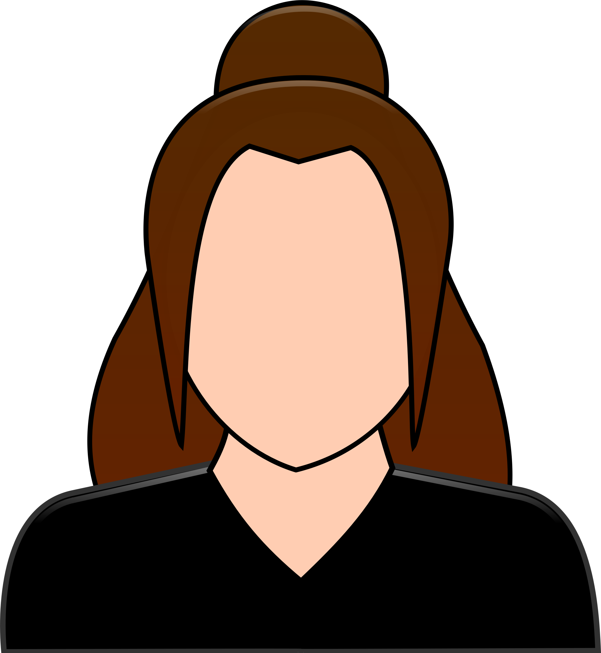 Female User Icon 2040x2216 Female User Icon