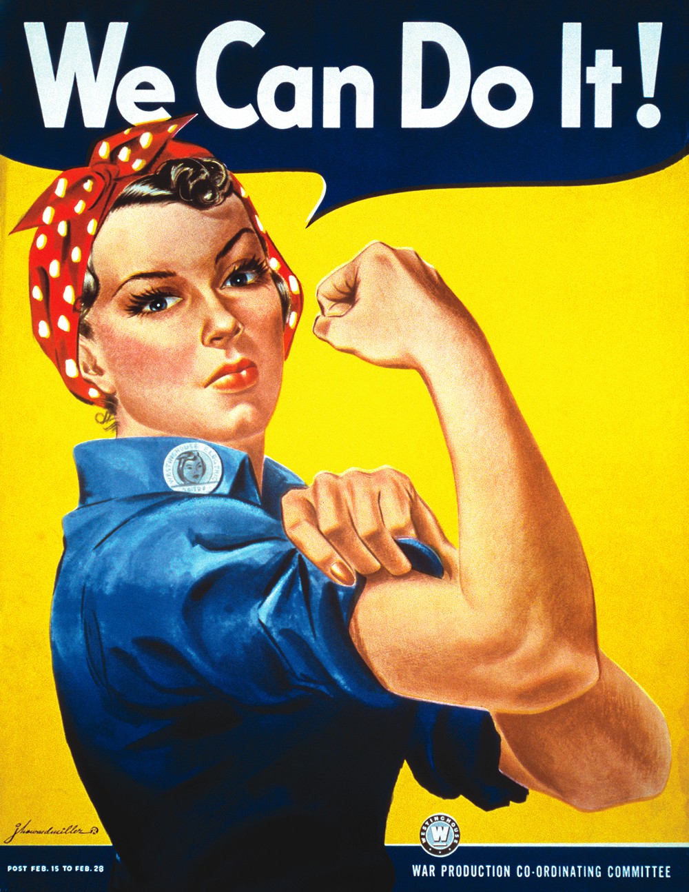 1000x1294 Rosie The Riveter's Journey From Propaganda To Feminist Icon
