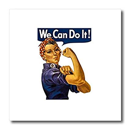 425x425 Rose Vintage Rosie The Riveter Wwii American