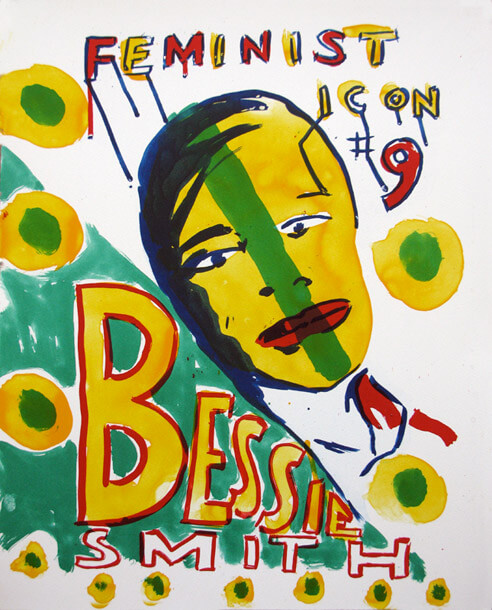 492x610 Bob Roberta Smith Feminist Icons Paupers Press