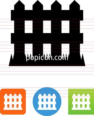 400x491 Fence Icon