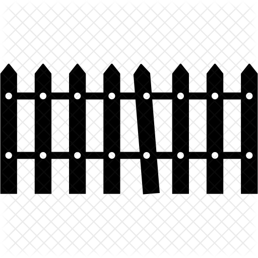 512x512 Fence Icon Of Glyph Style