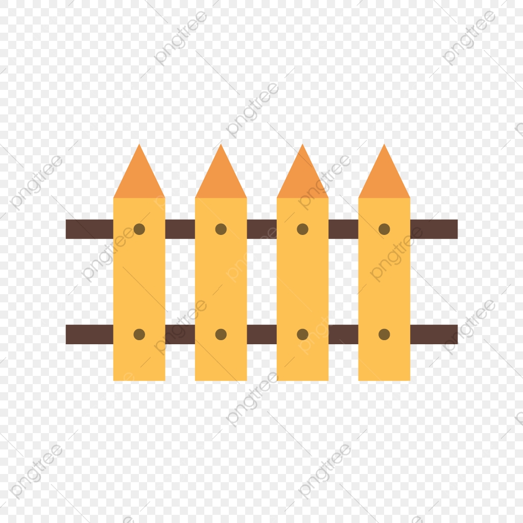 1024x1024 Vector Fence Icon, Fence, Garden, Wood Png And Vector