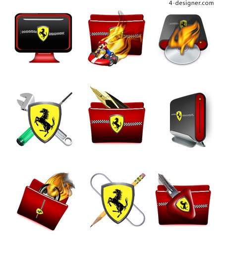 460x509 Ferrari Icon