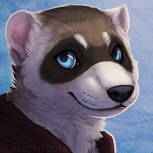 500x500 Black Footed Ferret Icon Weasyl Cute!!!!!!!!!!!!!!!! Black