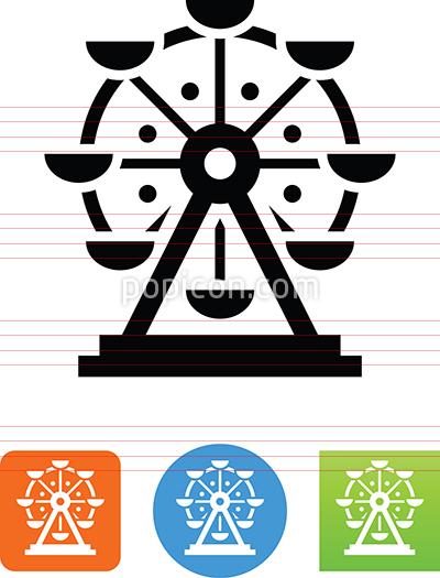 400x525 Ferris Wheel Icon