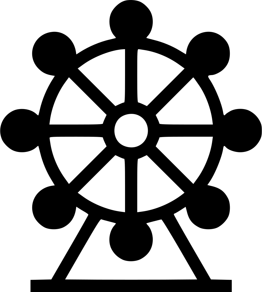 878x980 Ferris Wheel Png Icon Free Download