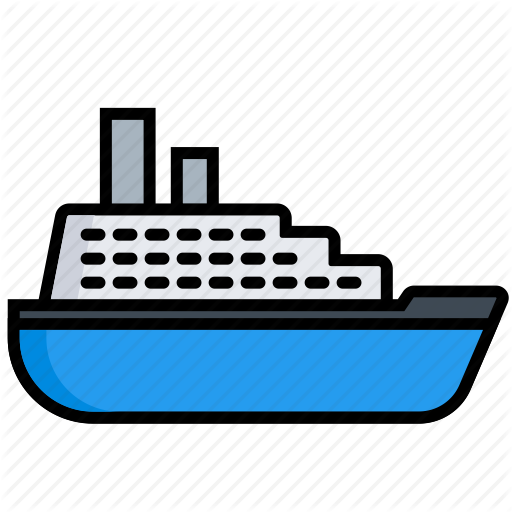 512x512 Ferry, Ferryboat, Float, Motor Ship, Ocean, Passage Boat, Raft Icon