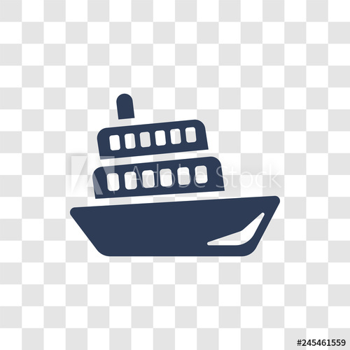 500x500 Ferry Boat Icon Vector