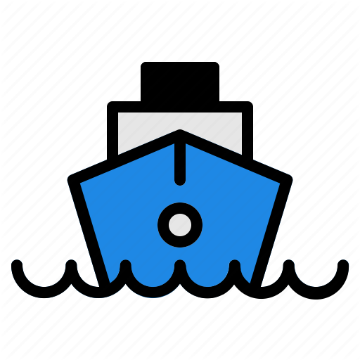 512x512 Boat, Ferry, Ship, Transportation, Vehicle, Water Icon